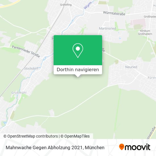Mahnwache Gegen Abholzung 2021 Karte