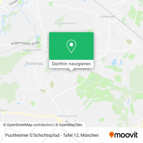 Puchheimer G’Schichtspfad - Tafel 12 Karte