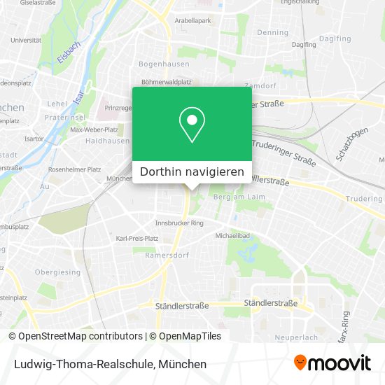 Ludwig-Thoma-Realschule Karte