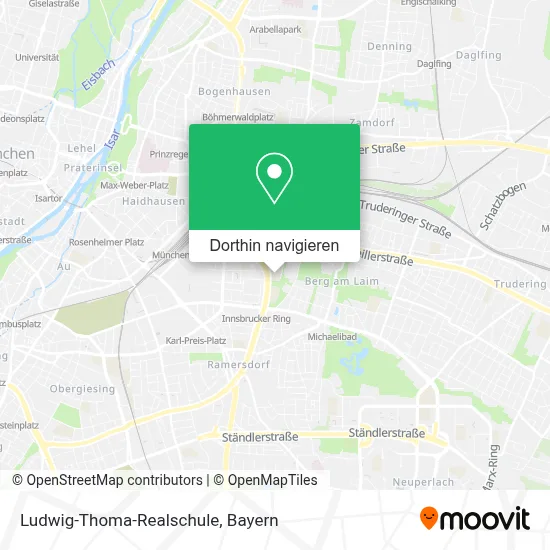 Ludwig-Thoma-Realschule Karte