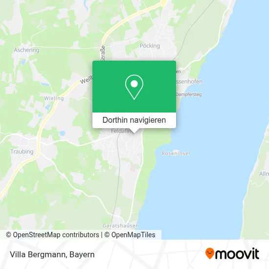 Villa Bergmann Karte