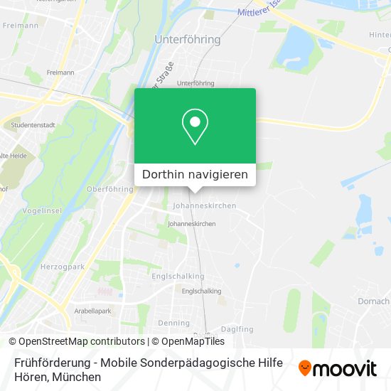 Frühförderung - Mobile Sonderpädagogische Hilfe Hören Karte