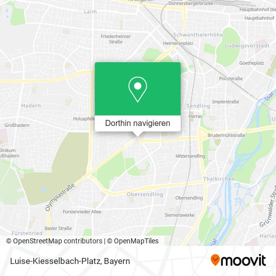 Luise-Kiesselbach-Platz Karte