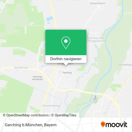 Garching b.München Karte