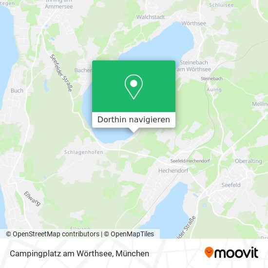 Campingplatz am Wörthsee Karte