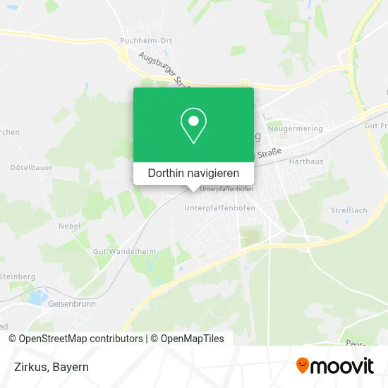 Zirkus Karte