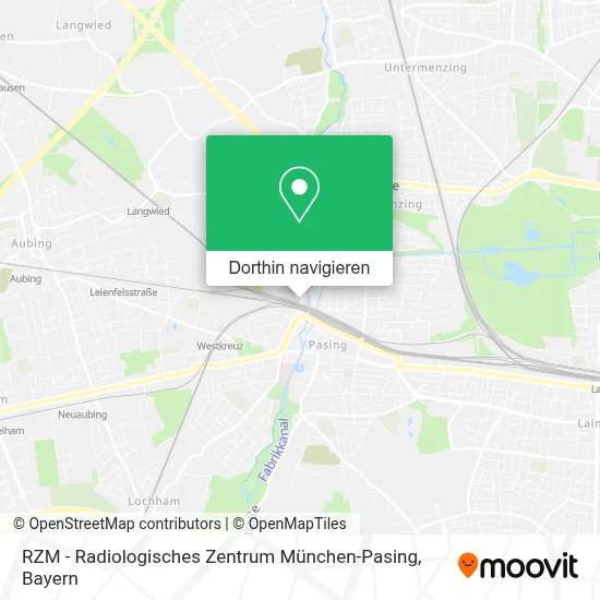 RZM - Radiologisches Zentrum München-Pasing Karte