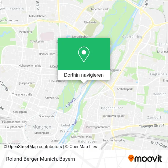 Roland Berger Munich Karte