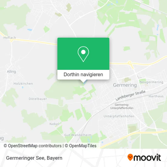 Germeringer See Karte
