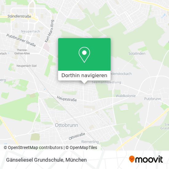 Gänseliesel Grundschule Karte