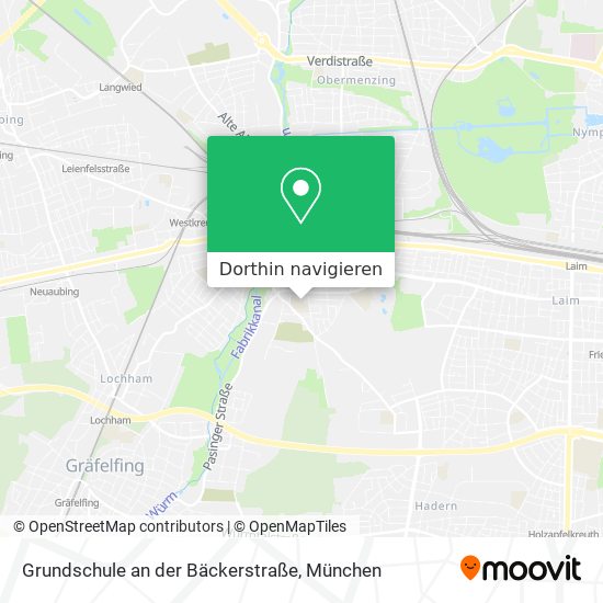 Grundschule an der Bäckerstraße Karte