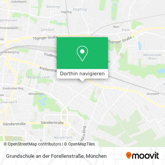 Grundschule an der Forellenstraße Karte