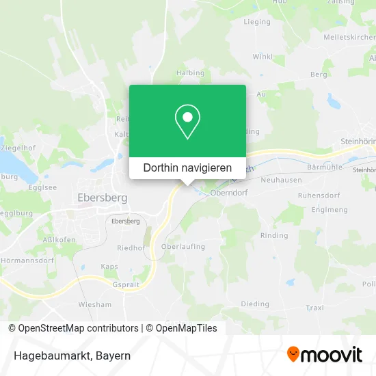 Hagebaumarkt Karte