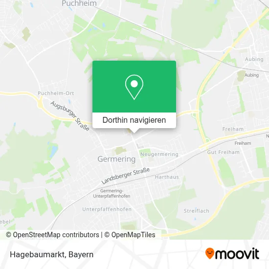 Hagebaumarkt Karte