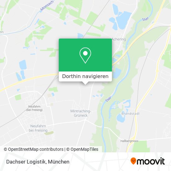 Dachser Logistik Karte