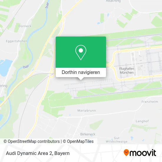 Audi Dynamic Area 2 Karte