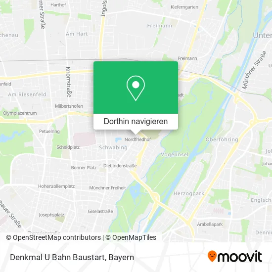 Denkmal U Bahn Baustart Karte