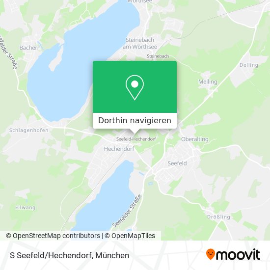 S Seefeld/Hechendorf Karte