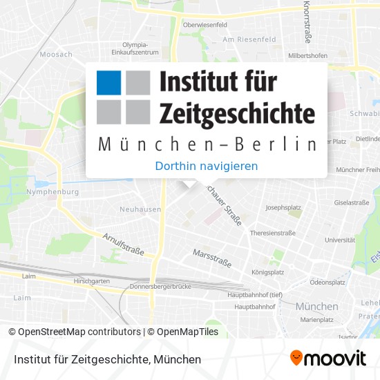 Institut für Zeitgeschichte Karte