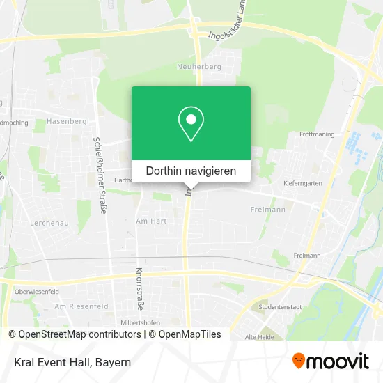 Kral Event Hall Karte