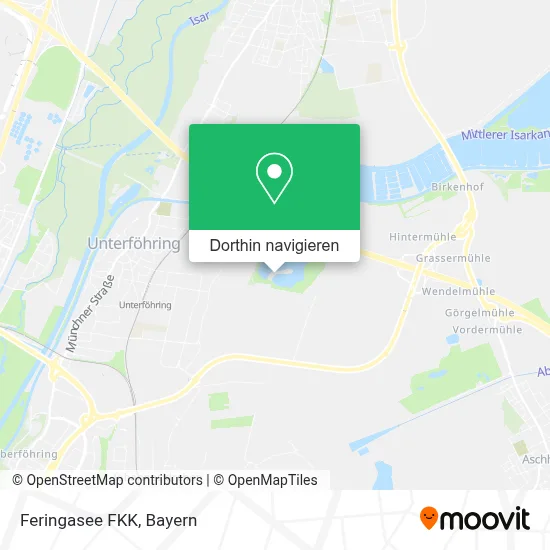 Feringasee FKK Karte