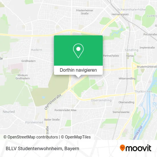 BLLV Studentenwohnheim Karte