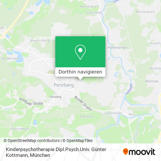 Kinderpsychotherapie Dipl.Psych.Univ. Günter Kottmann Karte