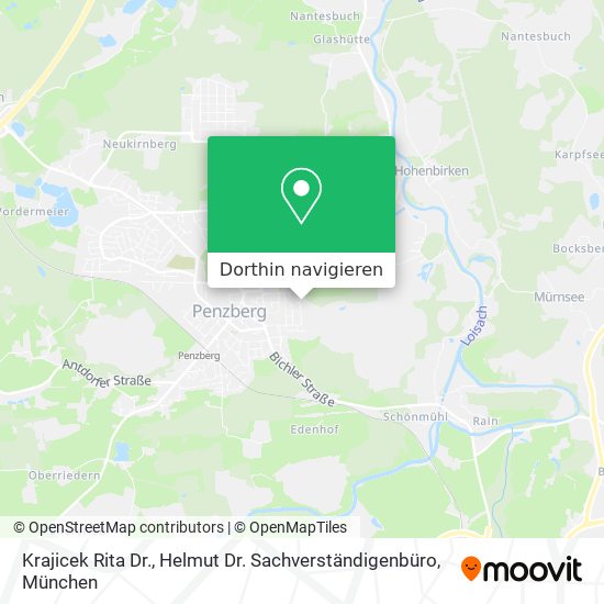 Krajicek Rita Dr., Helmut Dr. Sachverständigenbüro Karte