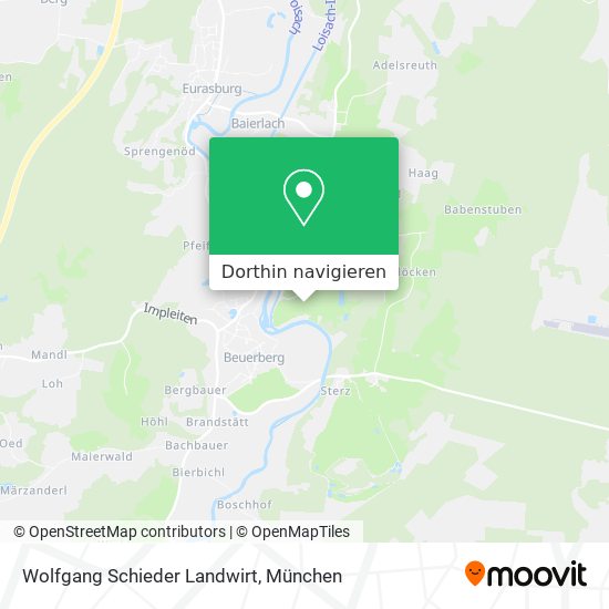 Wolfgang Schieder Landwirt Karte
