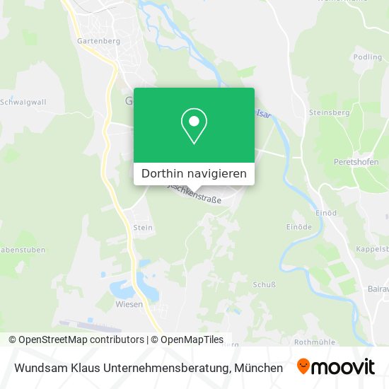 Wundsam Klaus Unternehmensberatung Karte