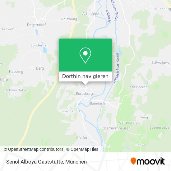 Senol Alboya Gaststätte Karte
