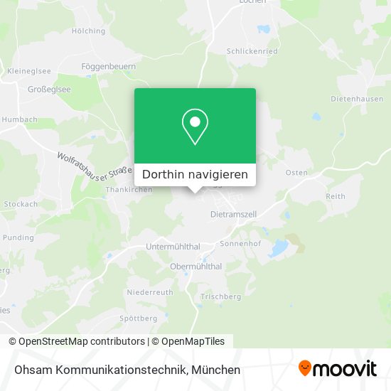 Ohsam Kommunikationstechnik Karte