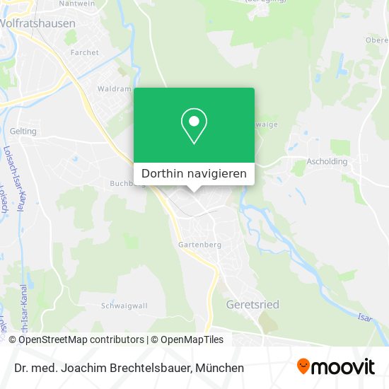 Dr. med. Joachim Brechtelsbauer Karte