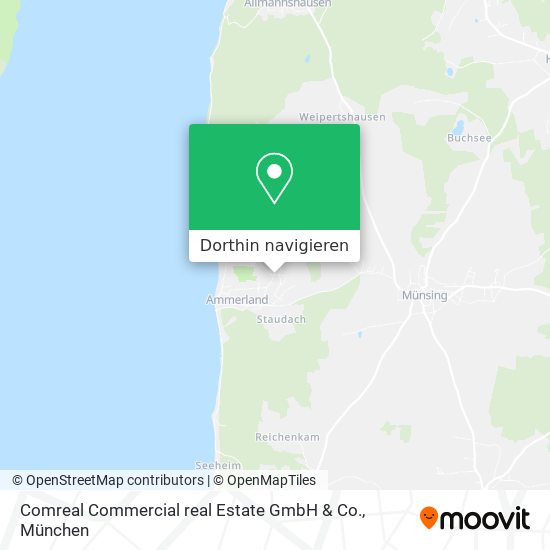 Comreal Commercial real Estate GmbH & Co. Karte