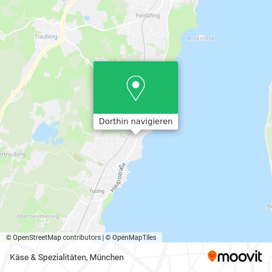 Käse & Spezialitäten Karte