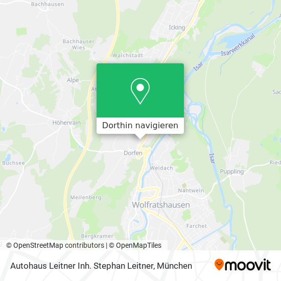 Autohaus Leitner Inh. Stephan Leitner Karte