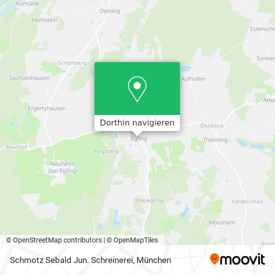 Schmotz Sebald Jun. Schreinerei Karte
