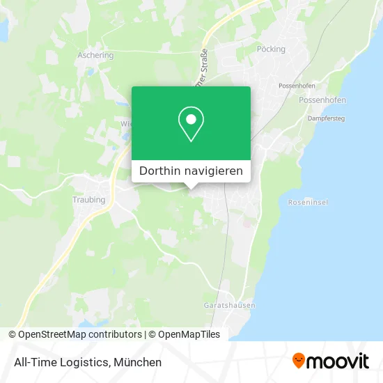 All-Time Logistics Karte