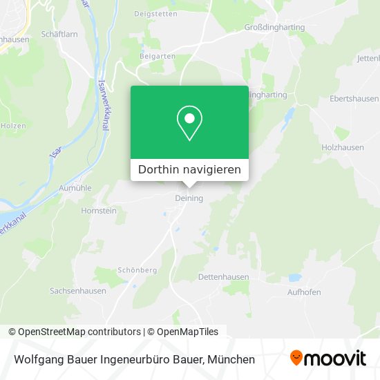 Wolfgang Bauer Ingeneurbüro Bauer Karte