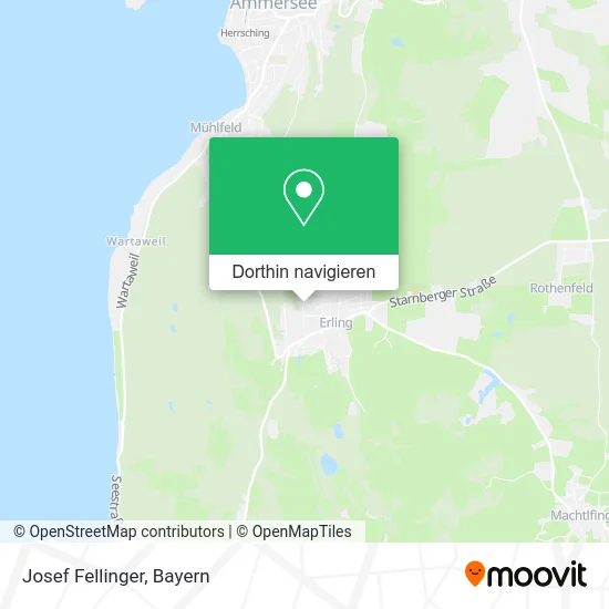 Josef Fellinger Karte