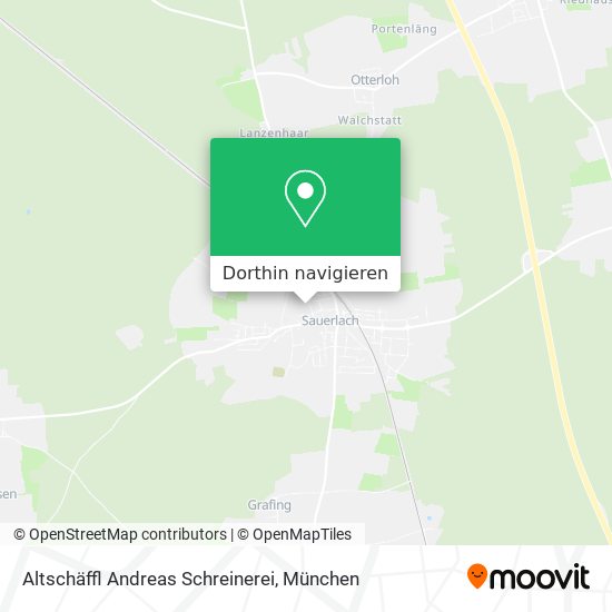 Altschäffl Andreas Schreinerei Karte