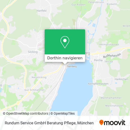 Rundum Service GmbH Beratung Pflege Karte