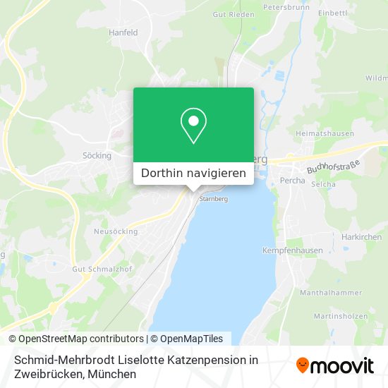 Schmid-Mehrbrodt Liselotte Katzenpension in Zweibrücken Karte