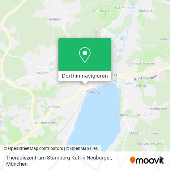 Therapiezentrum Starnberg Katrin Neuburger Karte