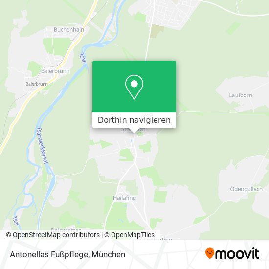 Antonellas Fußpflege Karte