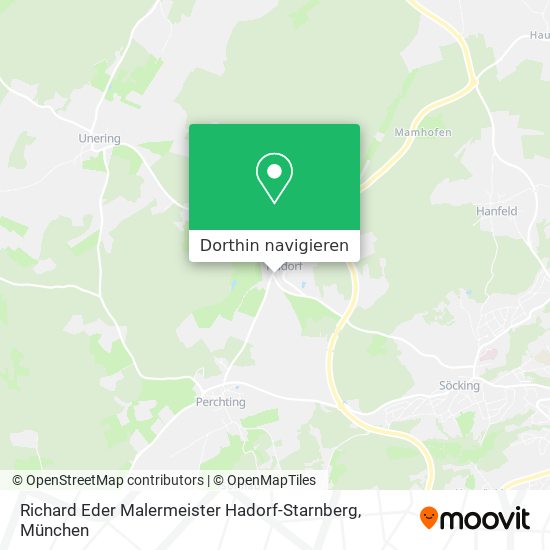 Richard Eder Malermeister Hadorf-Starnberg Karte