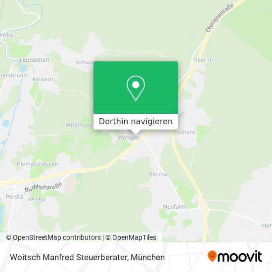 Woitsch Manfred Steuerberater Karte