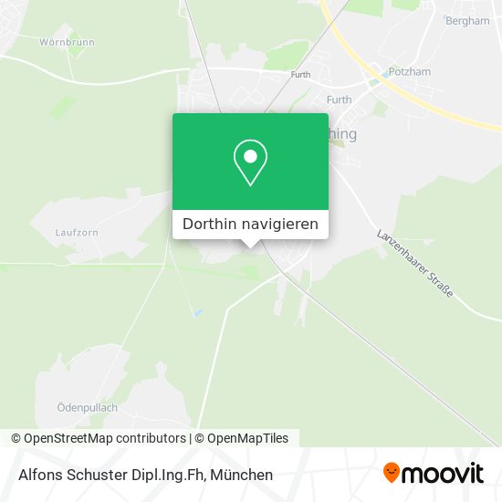 Alfons Schuster Dipl.Ing.Fh Karte
