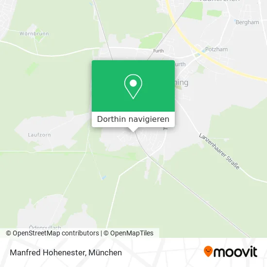 Manfred Hohenester Karte