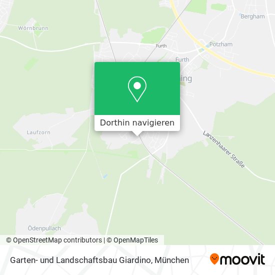 Garten- und Landschaftsbau Giardino Karte